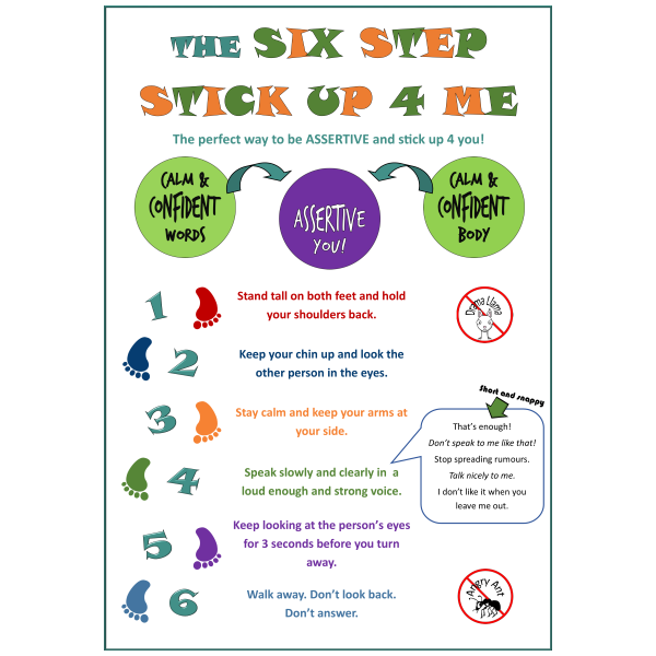 The Six Step Stick Up 4 Me
