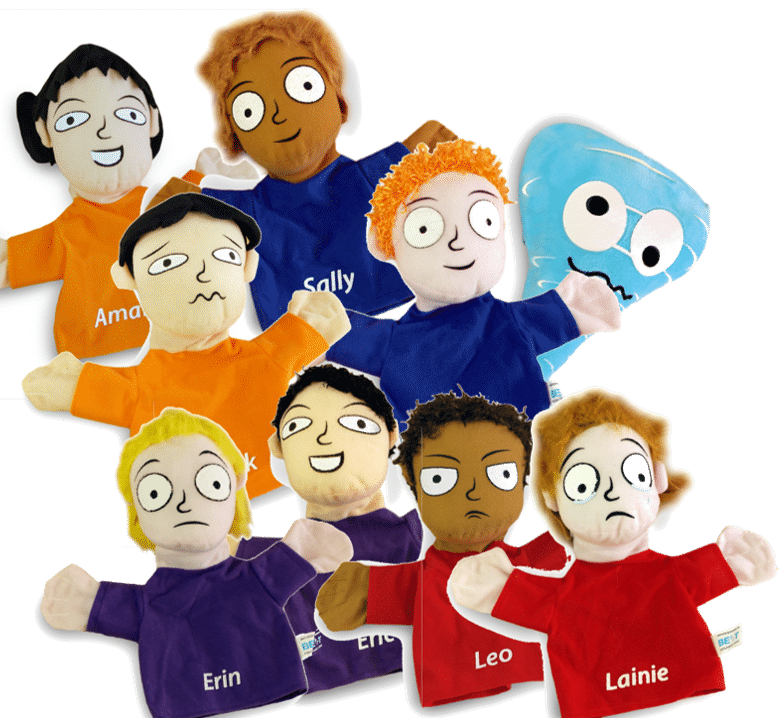 Little Highway Heroes Puppet Family