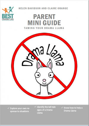 BEST Programs 4 Kids parent mini-guide - Taming your Drama Llama