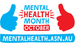 Mental Health Month October Logo