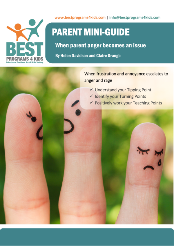 BEST Parent Mini-Guide - When parent anger becomes an issue