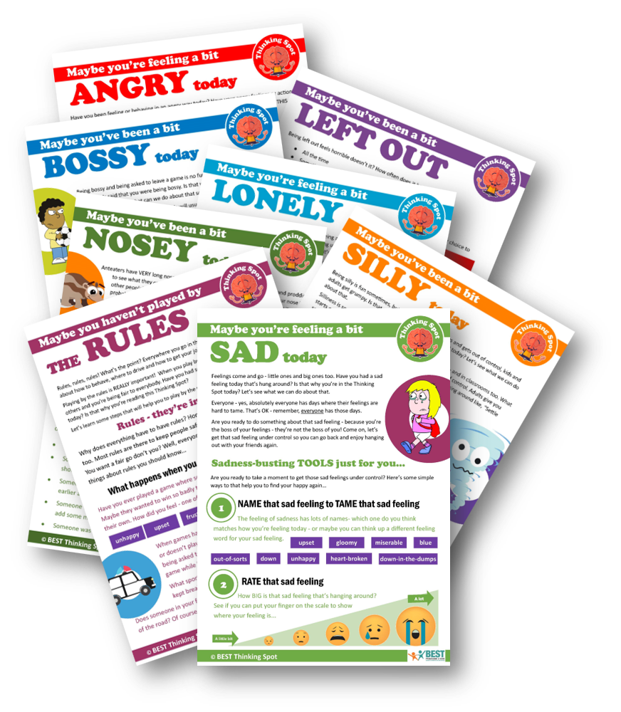 BEST Thinkings Spots - Social and Emotional Learning Poster Set